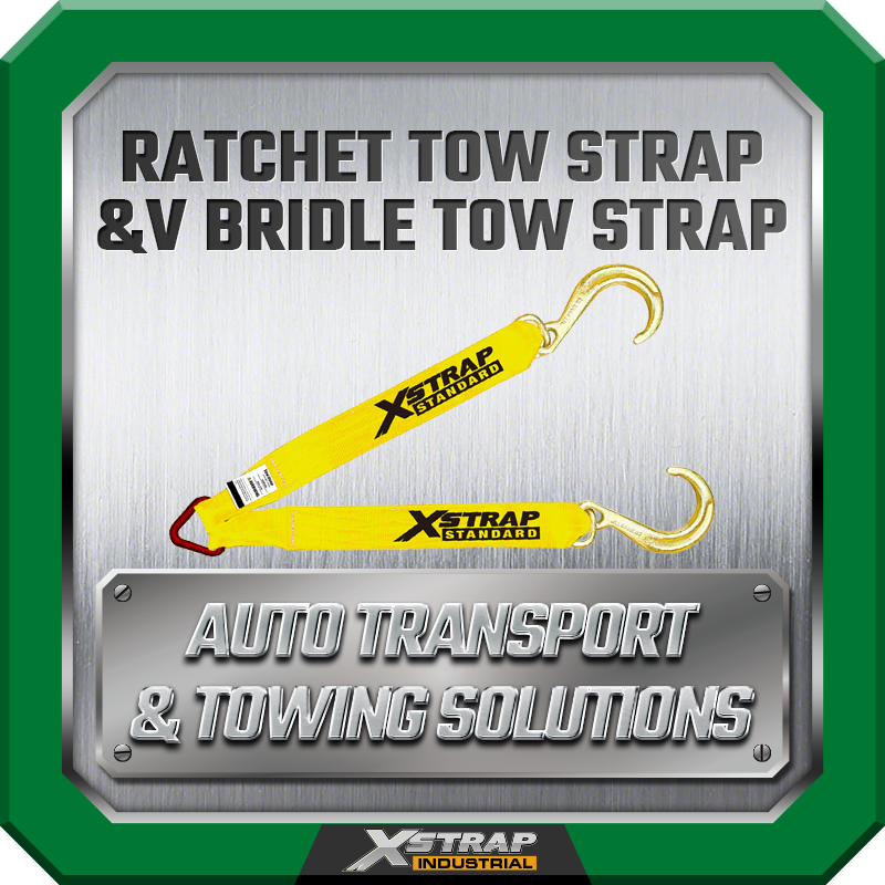 Ratchet Drag Strap och V Bridle Drag Strap