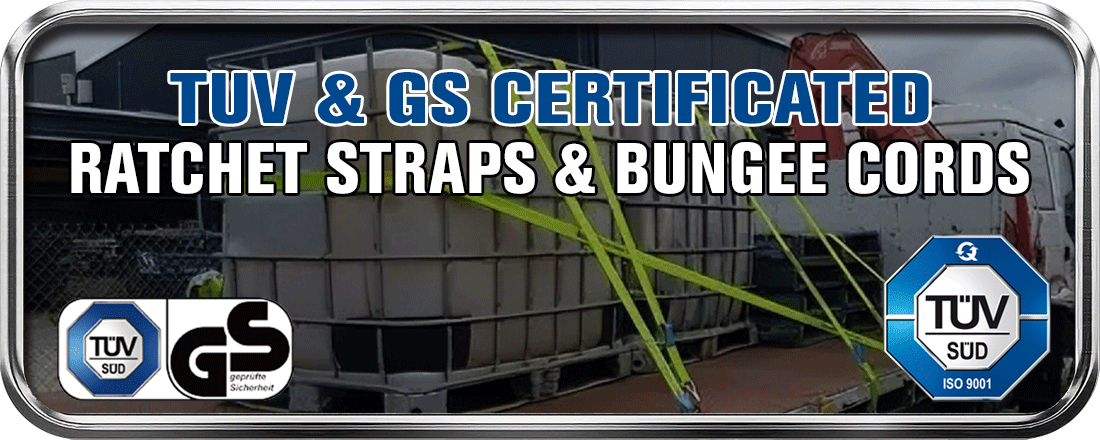TUV GS Certification Tie Down och Bungee Cord